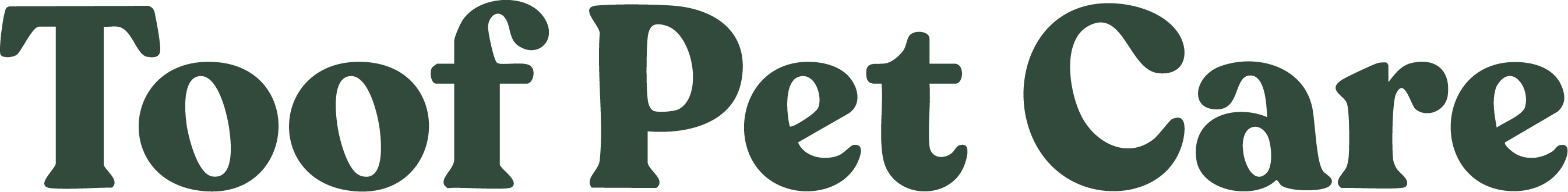 Toof Petcare logo
