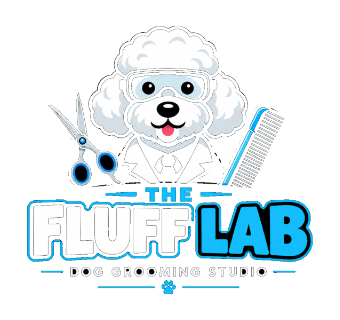 The Fluff Lab Grooming Studio logo