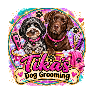 Tika's Dog Grooming logo