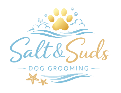 Salt N Suds Dog Grooming logo