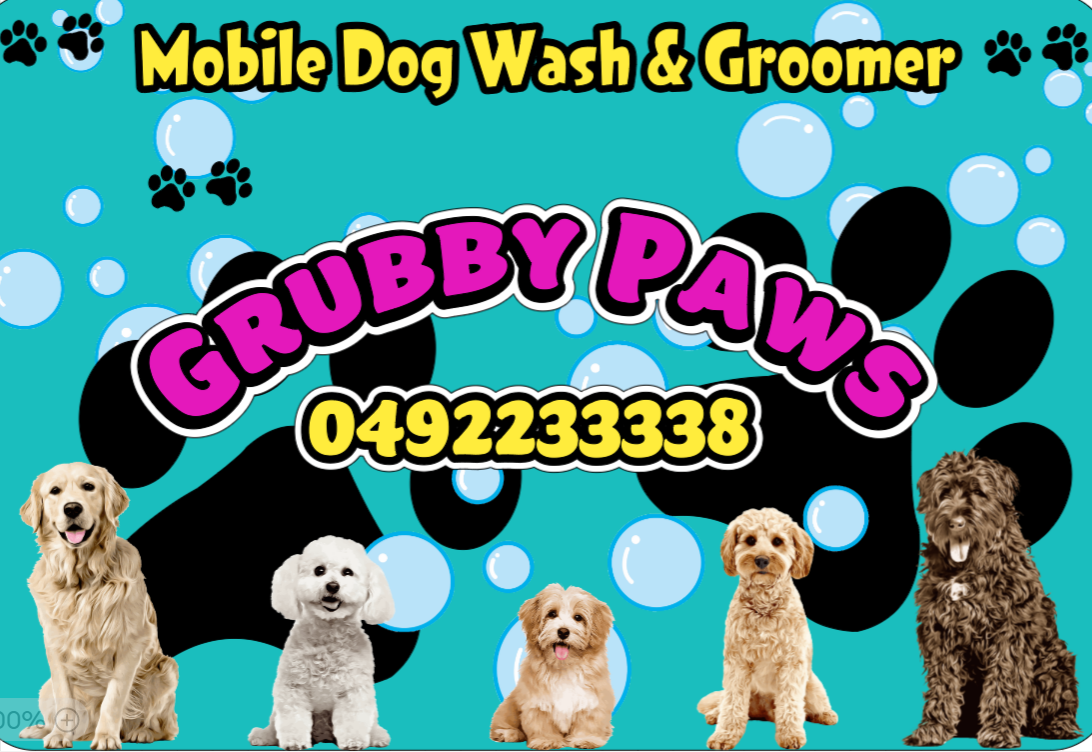 Grubby Paws Mobile Dog Wash & Groomer - professional pet services
