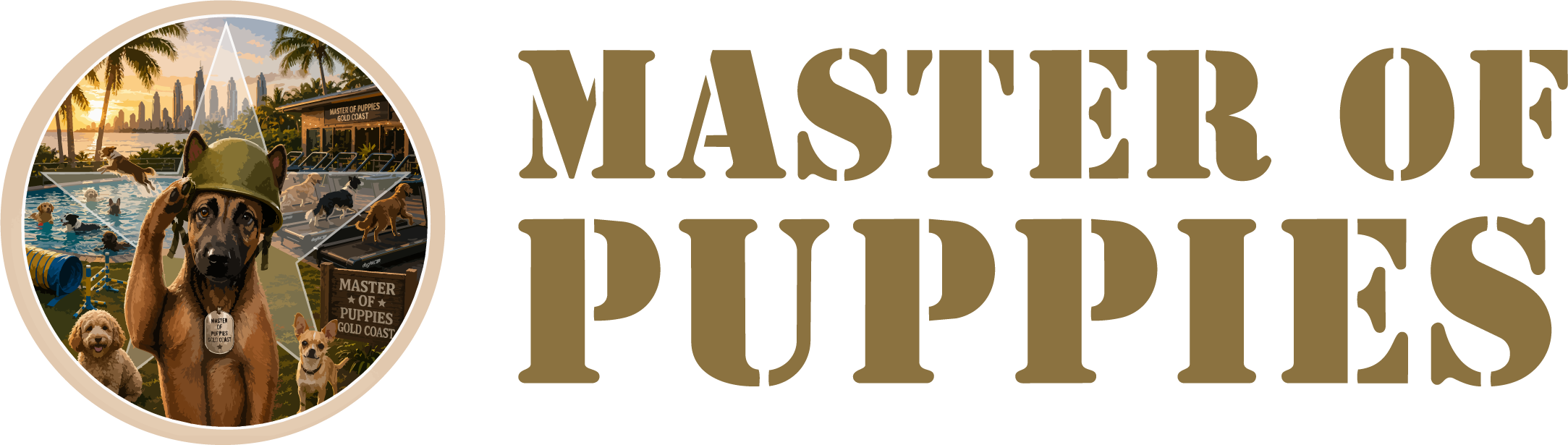Master of Puppies Gold Coast logo