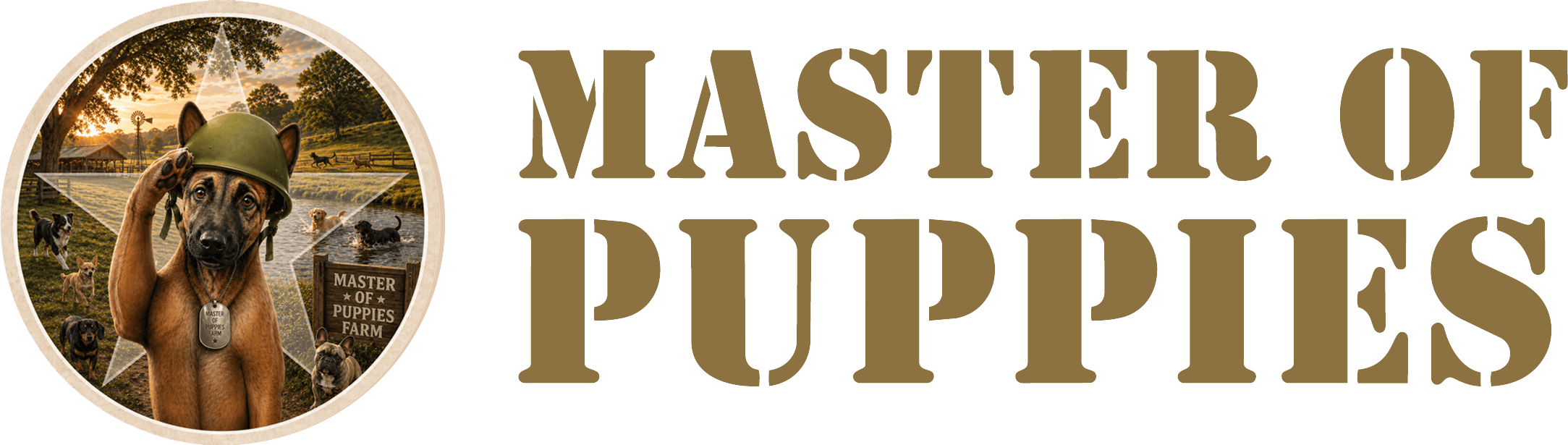 Master of Puppies Farm logo