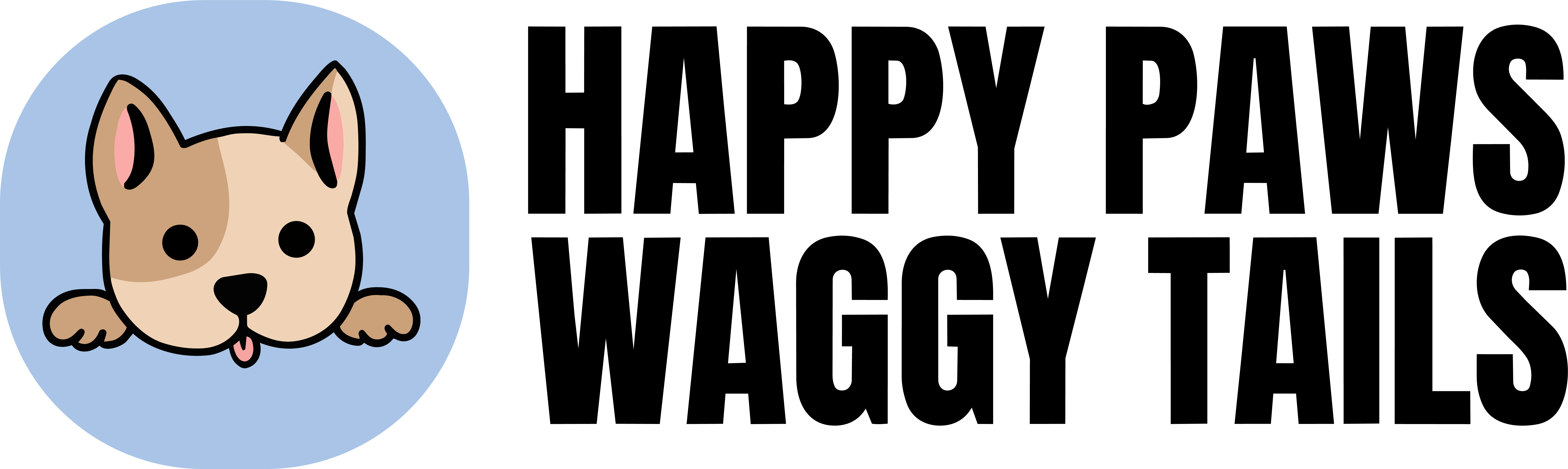 Happy Paws Waggy Tails logo