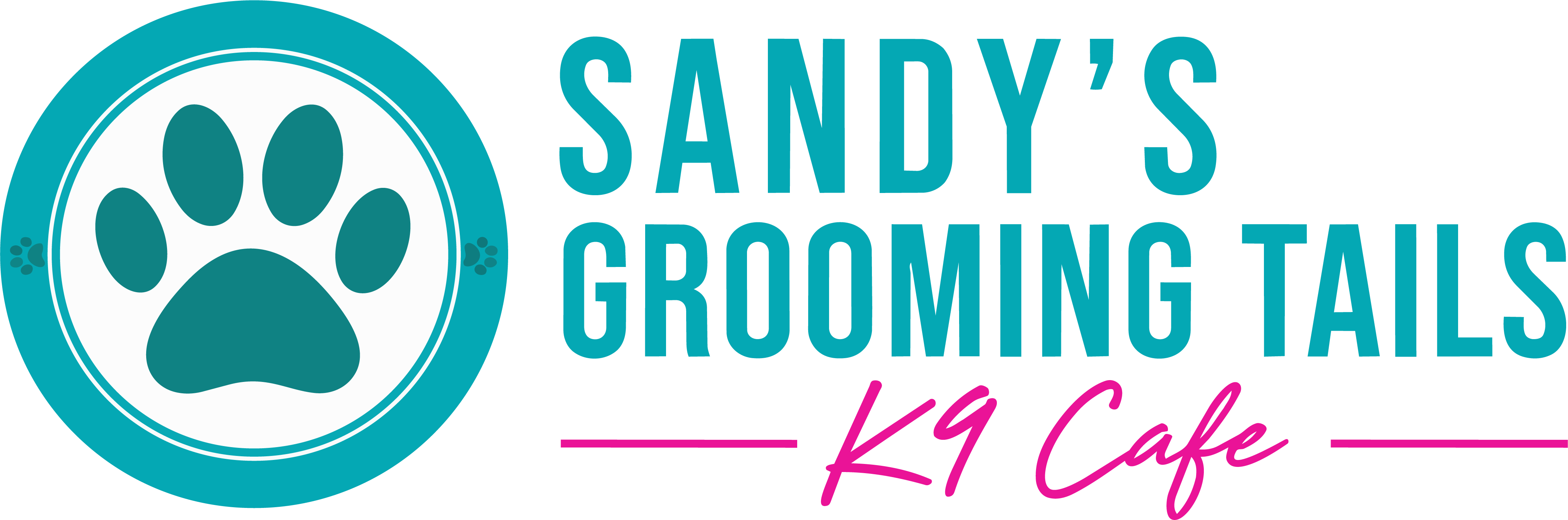 Sandys Grooming Tails & K9 Cafe logo
