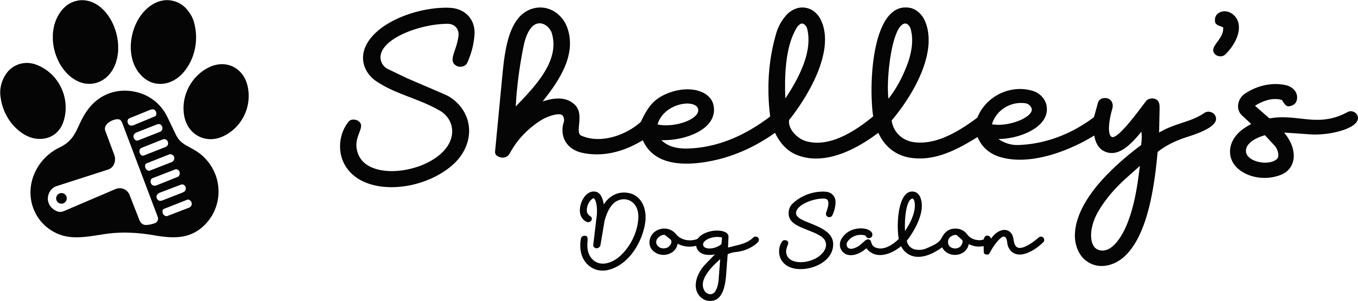 Shelley's Dog Salon logo