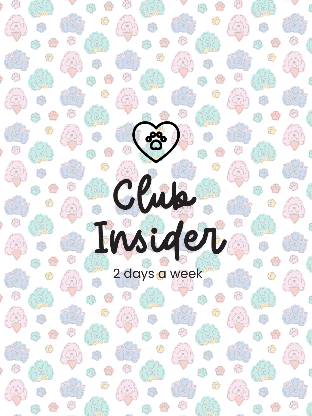 Club Insider - 2 days a week
