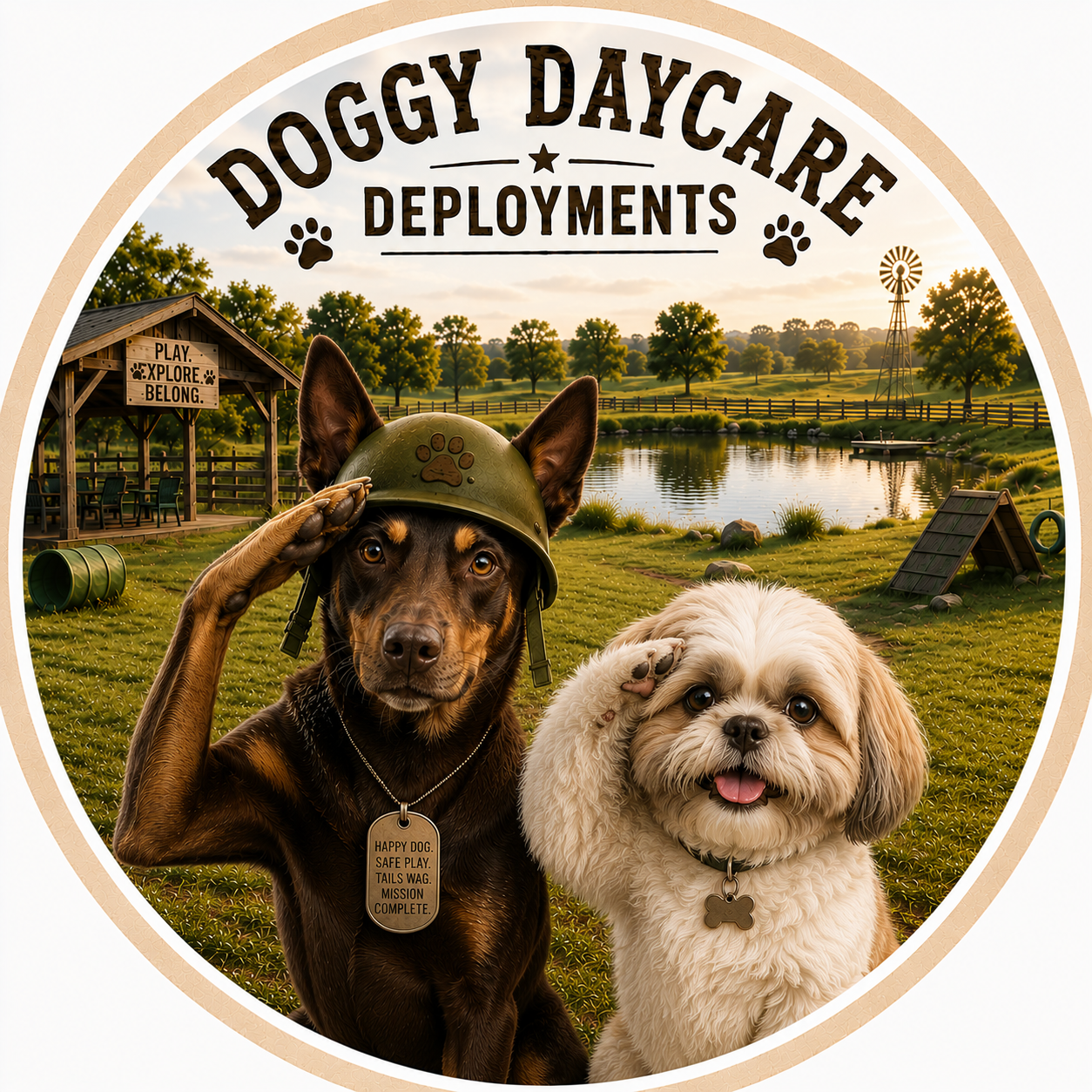 DDD | Local Drop Off | 2 Dogs | 10 Visits