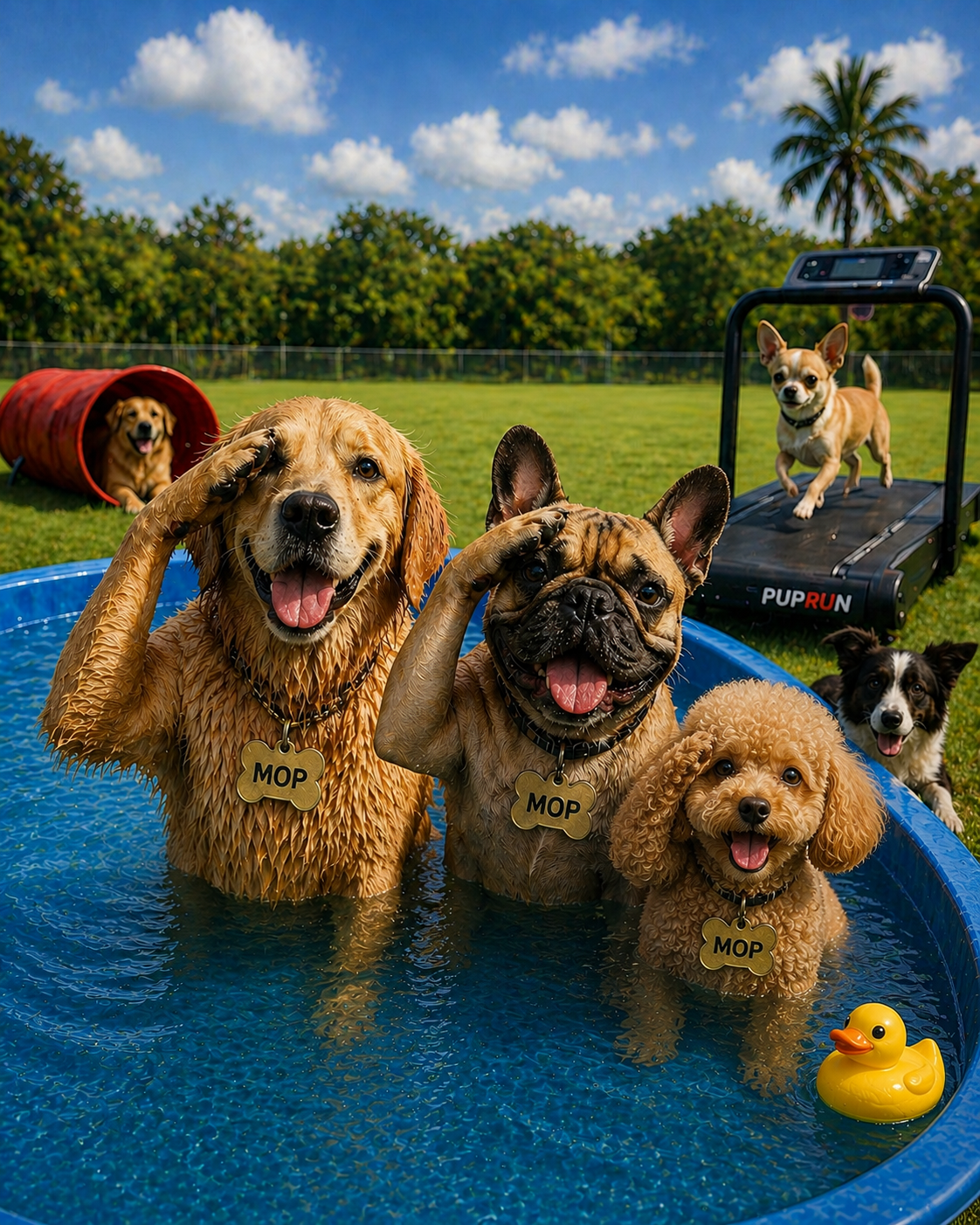 Daycare – 5 Visit Pack (3 Dogs)