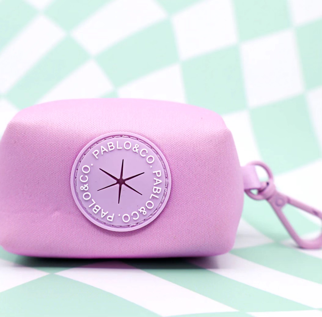 Lavender: Poop Bag Holder