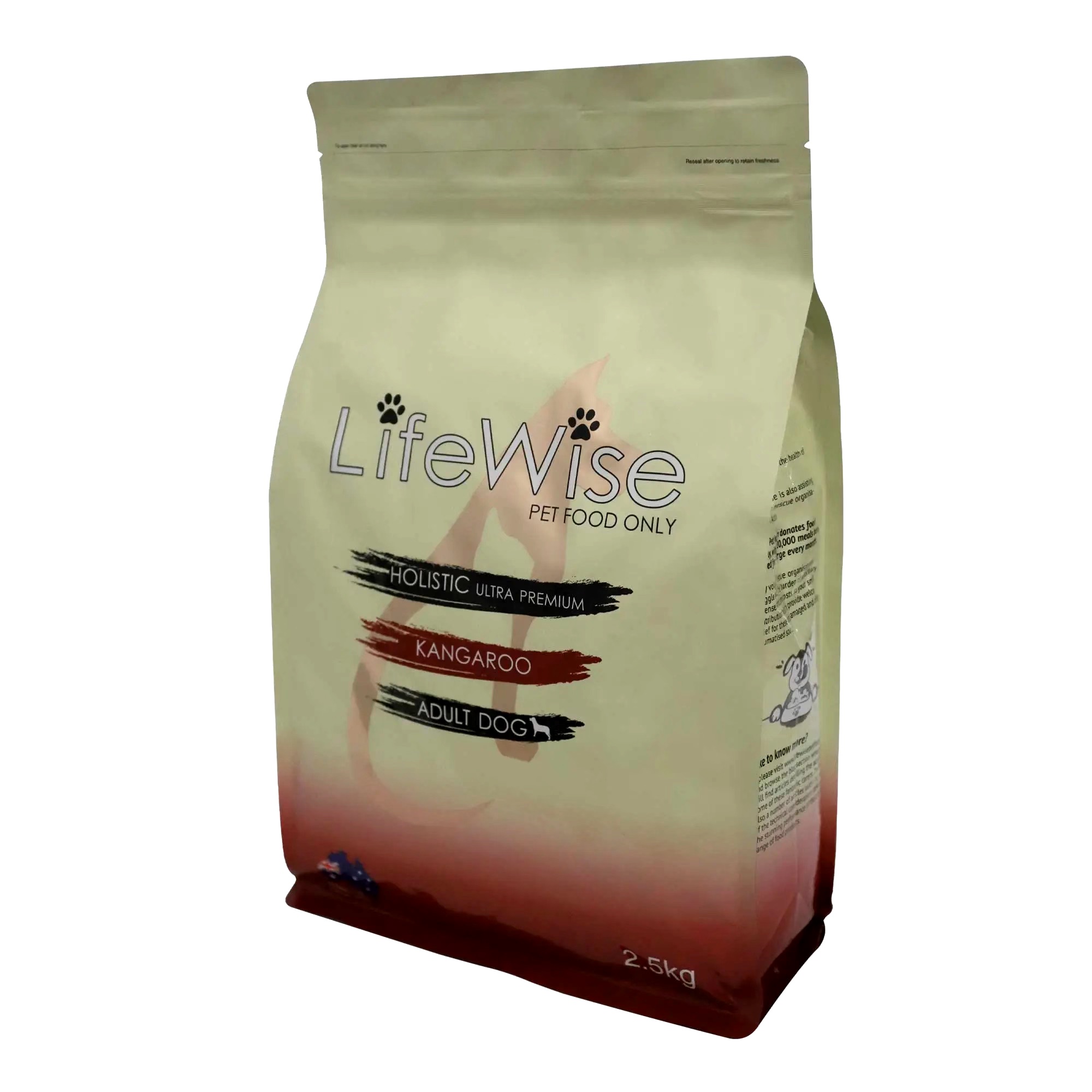 LifeWise Kangaroo Adult Dry Dog Food 2.5kg