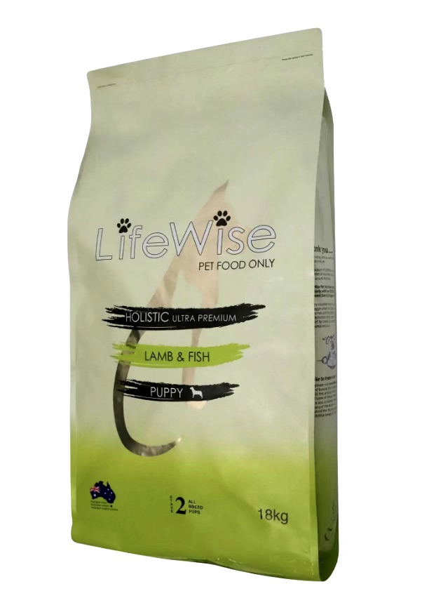 LifeWise Puppy Stage 2 Lamb & Fish Dry Dog Food 18kg