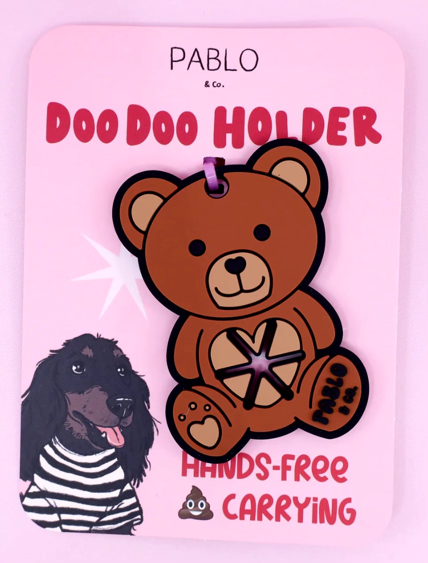 Teddy Bear Doo Doo Holder