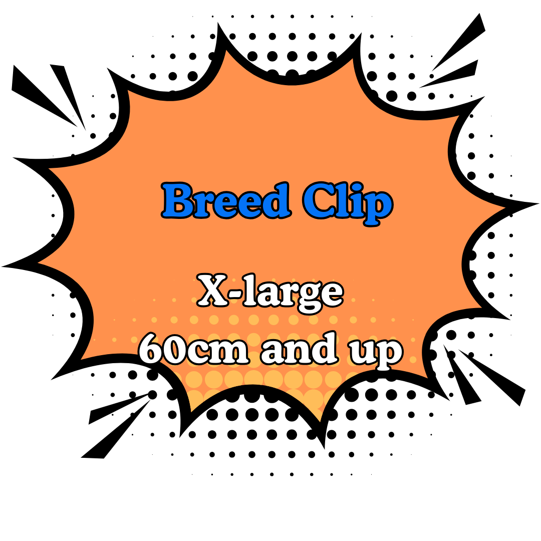 Breed Clip 4.Xlarge (60cm and Over)