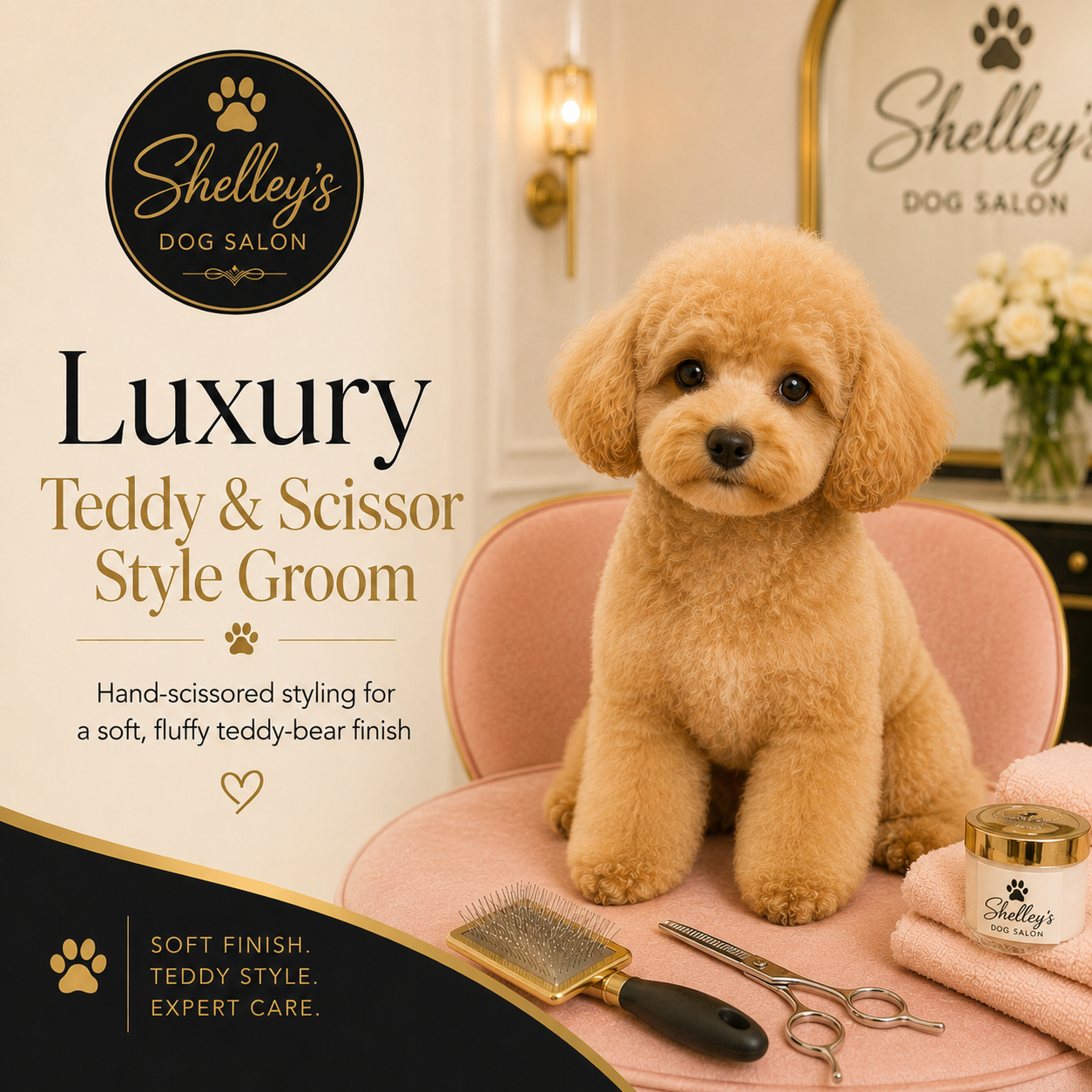 Luxury Teddy Style Full Groom: XS