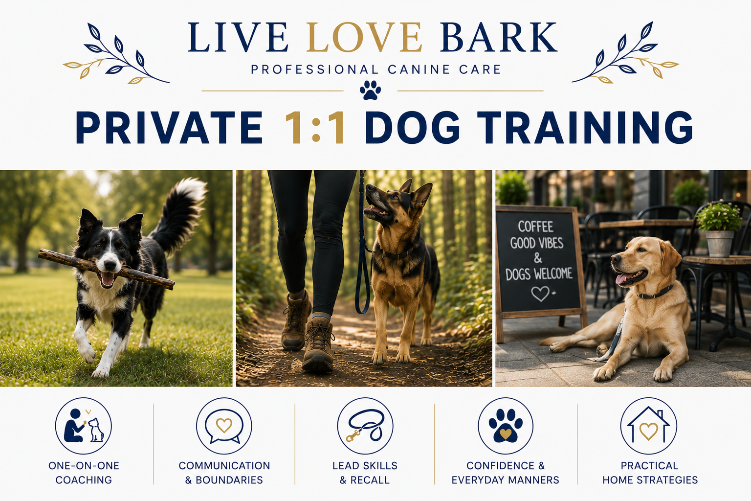 🐾 Private 1:1 Dog Training