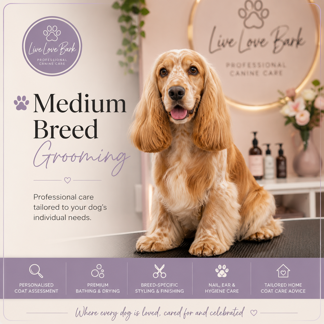 🐶 Medium Breed Grooming