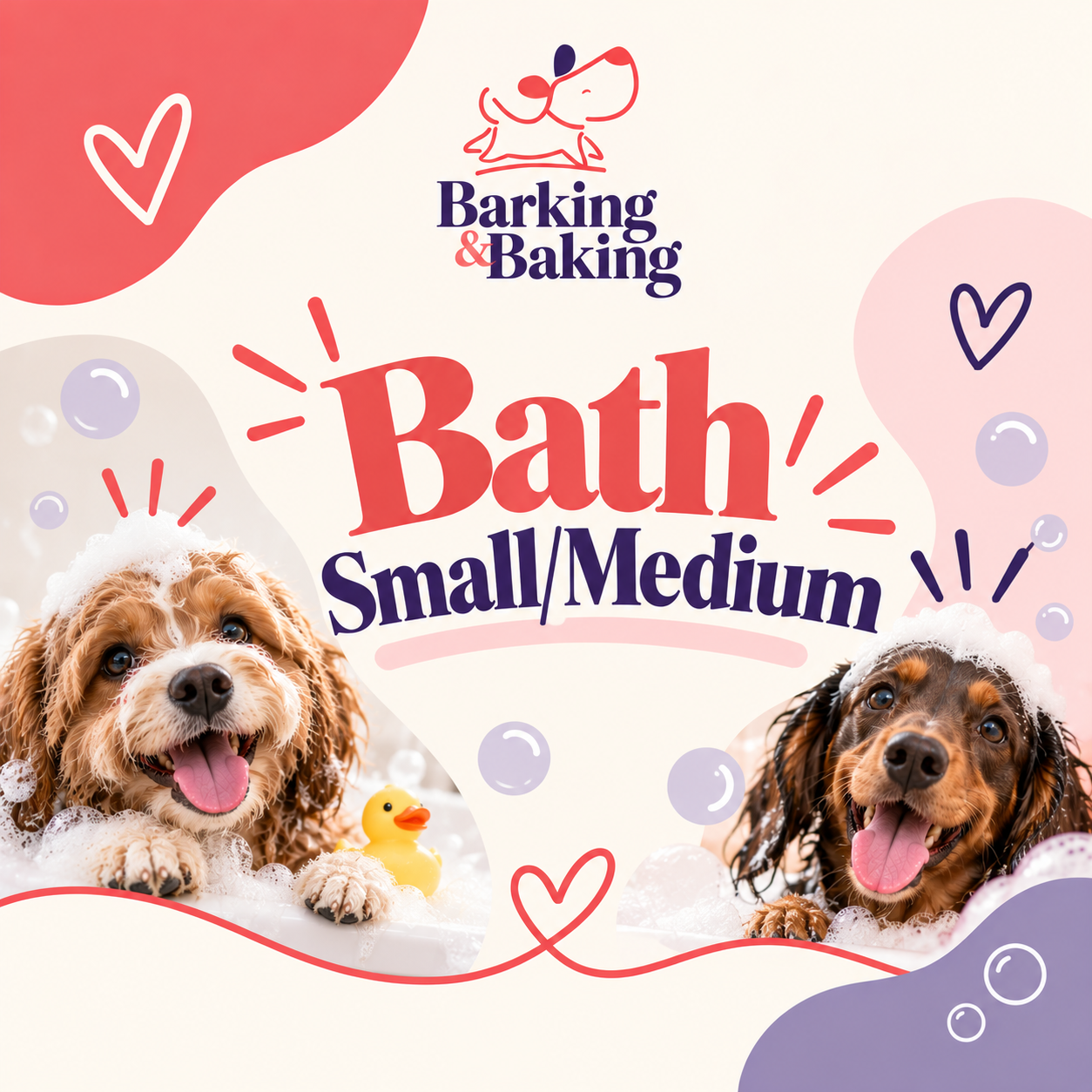 Departure Bath - Small/Medium Dog