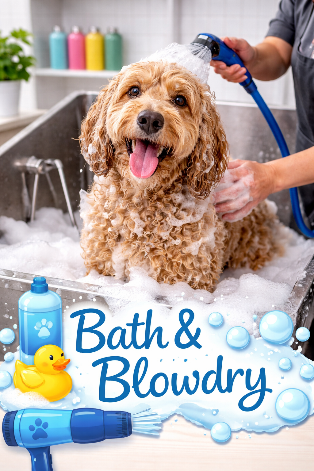 Bath & Blow-Dry: Small