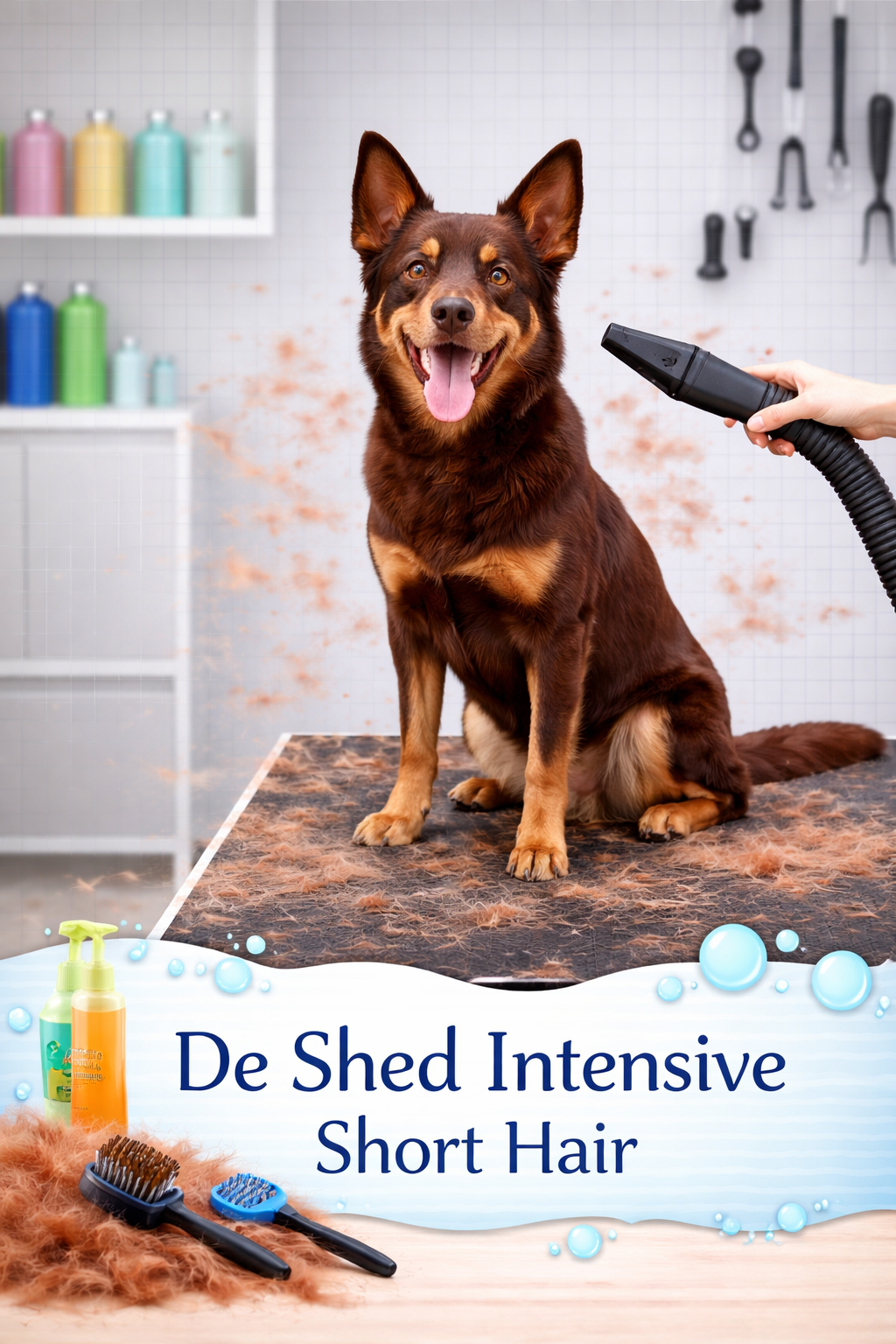 De-Shedding Intensive: Medium Short Hair