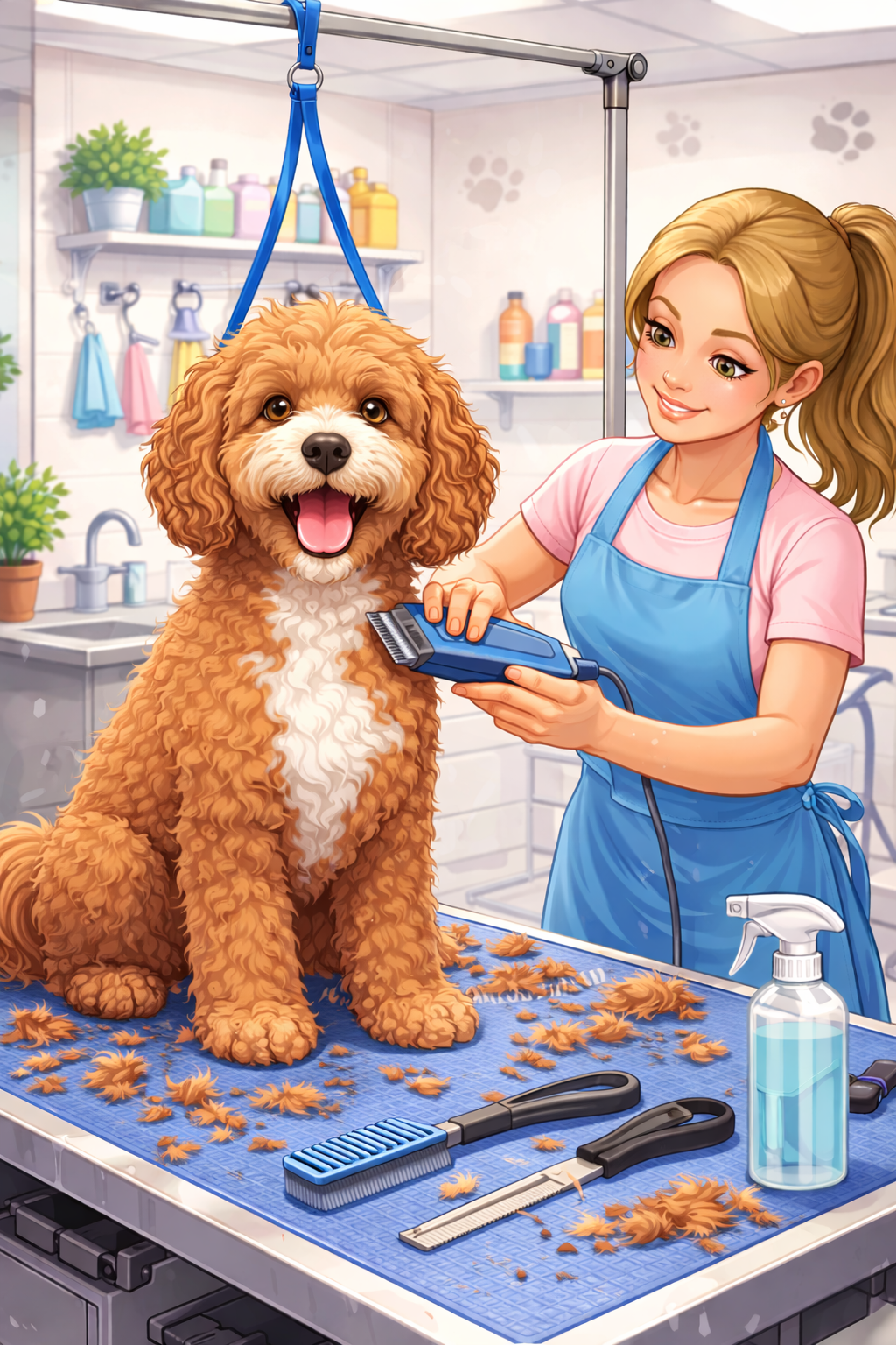 Grubby Paws Mobile Dog Wash & Groomer pet services