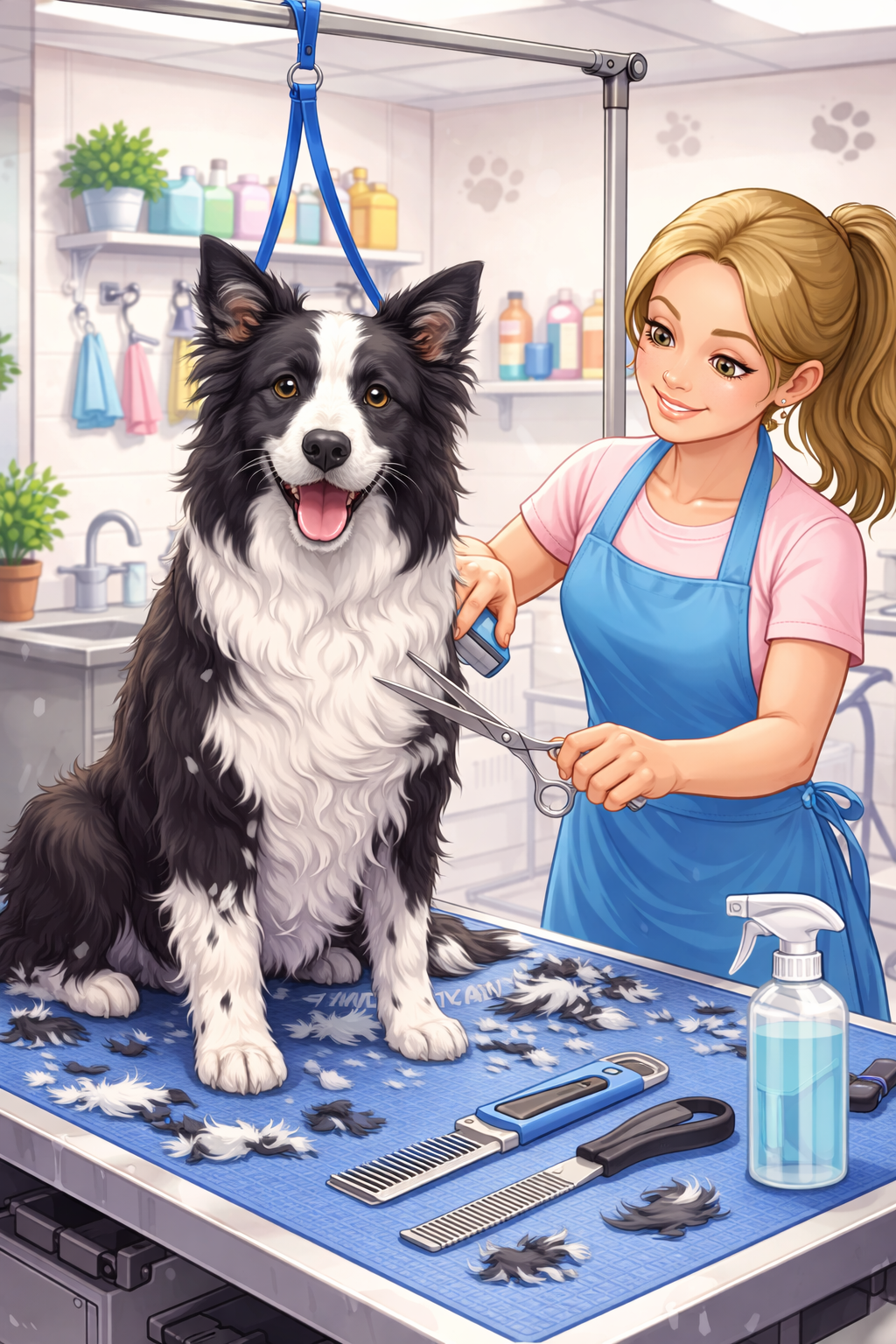 Tidy Up - Long/Curly/Wire Coat - Medium Dog