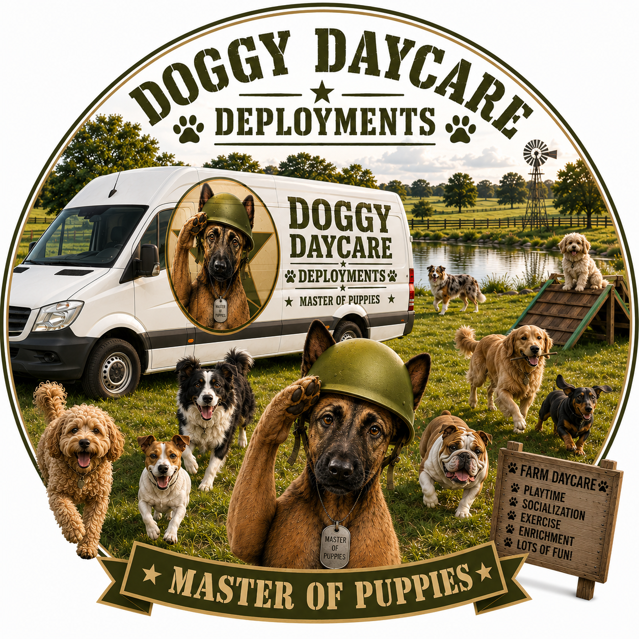 1st Day Assessment with with Doggy Bus