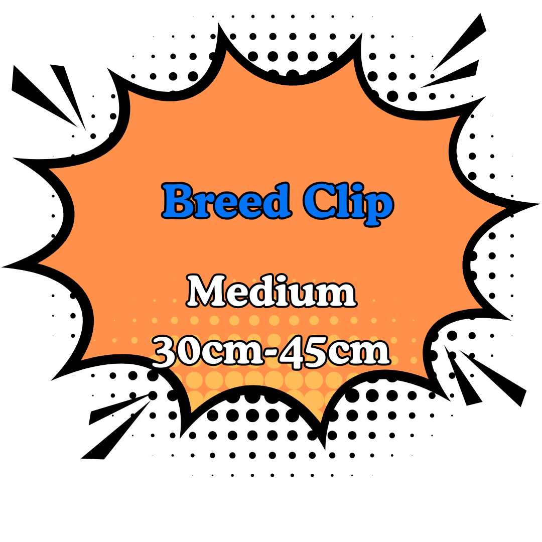 Breed Clip 2.Medium (30cm-45cm)