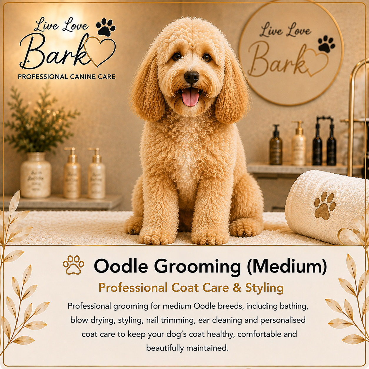 🐩 Oodle Grooming (Medium)