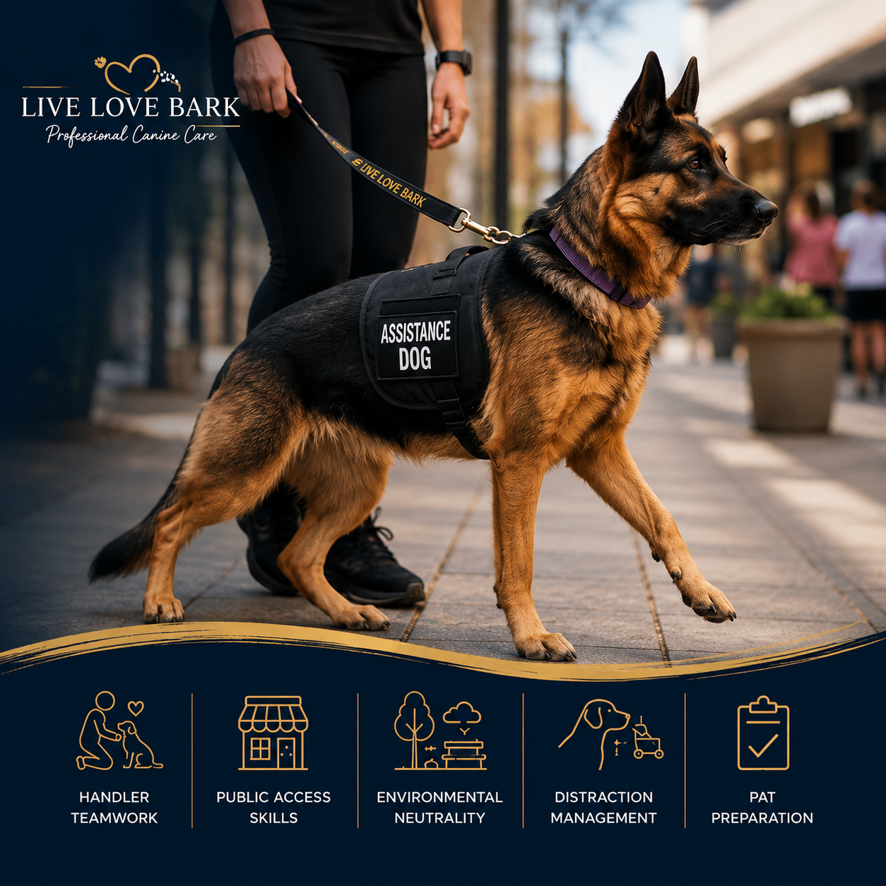 🦮 Assistance Dog & Public Access Training