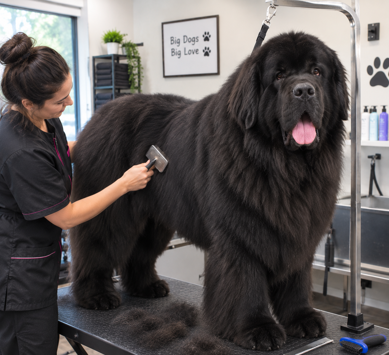 Long Double Coat De-Shed Giant 50kg+