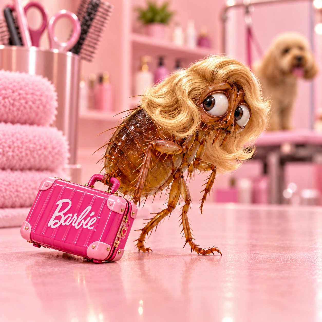 Fleas Present during Groom