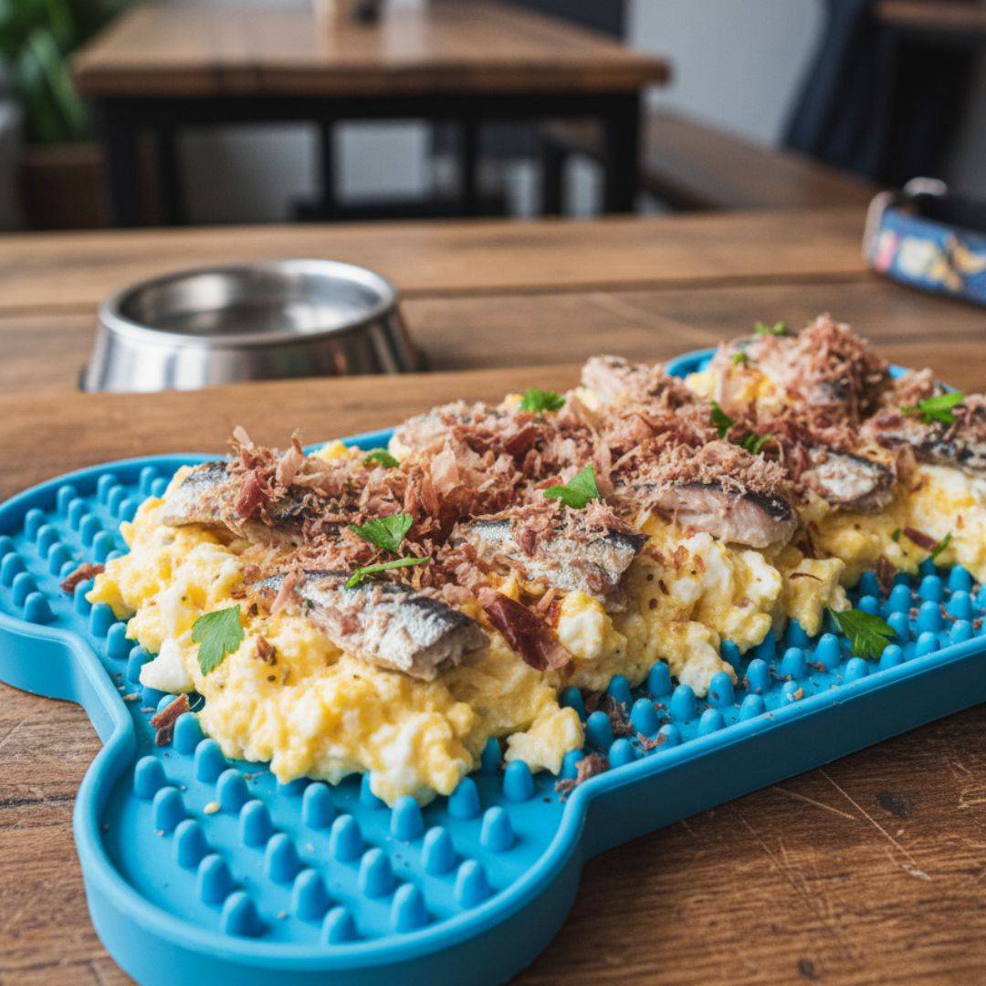 Egg, Sardines and Tuna Sprinkles Licky Mat